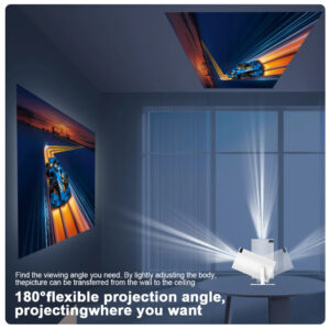 Transpeed 야외 휴대용 프로젝터 4K HY300 추천