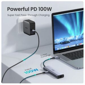 UGREEN 유그린 USB C 허브 4K 60Hz PC 액세서리 USB 허브