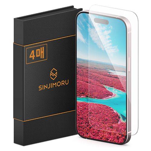 신지모루 아이폰16 신지글래스 2.5D 강화유리 휴대폰 액정보호필름 4p 세트
