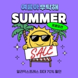 알리익스프레스 여름아 부탁해 프로모션코드와 카드할인 정리  [2024년 7월]